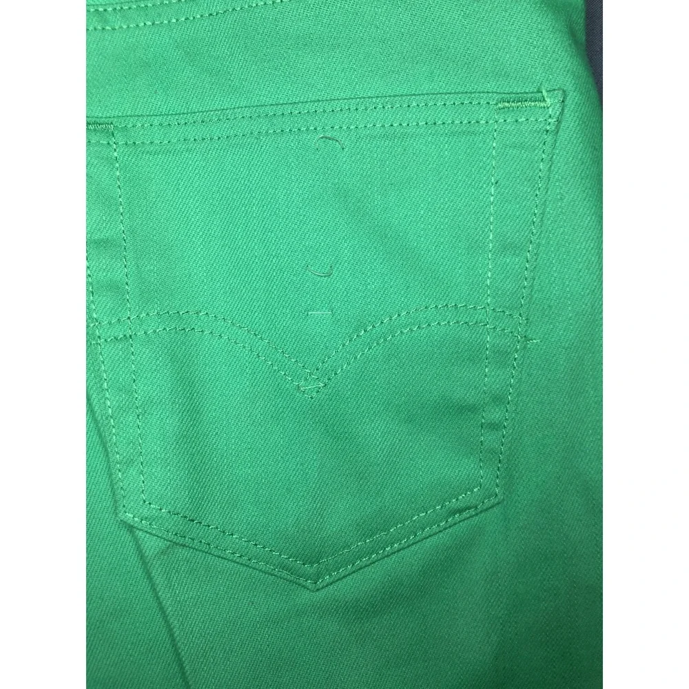 Levi 501 Jeans Mens Green Shrink to Fit Jeans 38x32